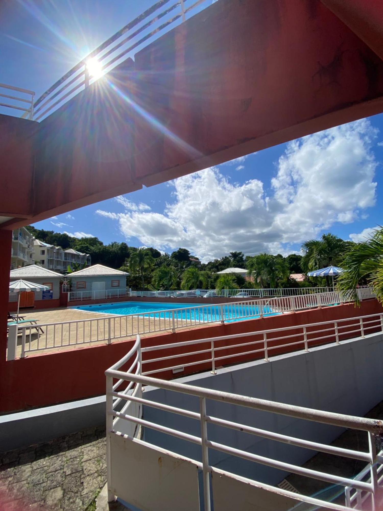 Studio Au Soleil Levant, Avec Piscine La Trinité Eksteriør bilde